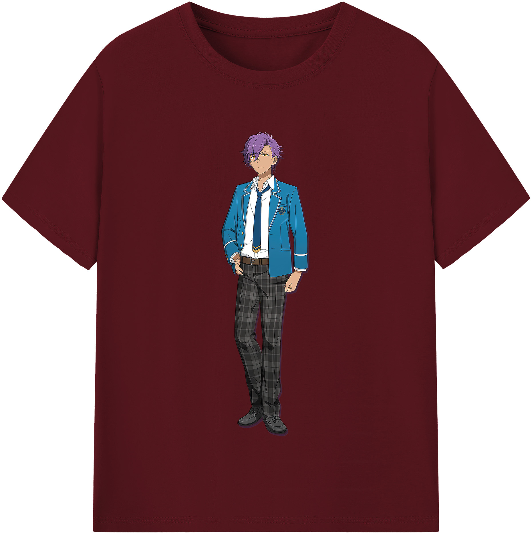 （画像用） あんさんぶるスターズ! Ensemble Stars 綿100％半袖Tシャツ（フロントプリント）